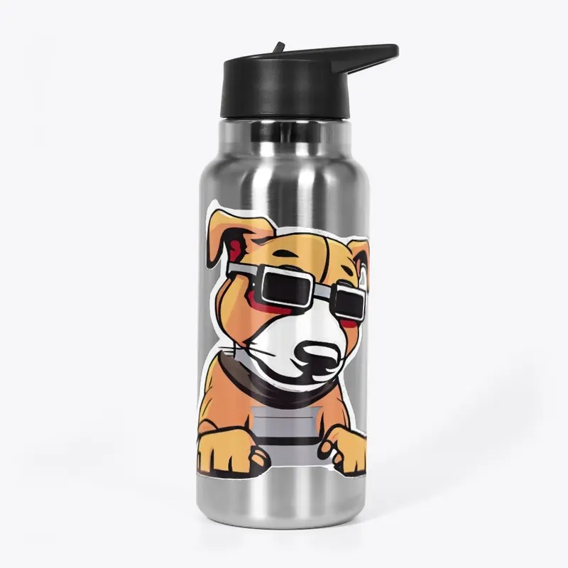 ItzDogo Logo Stainless Water Bottle